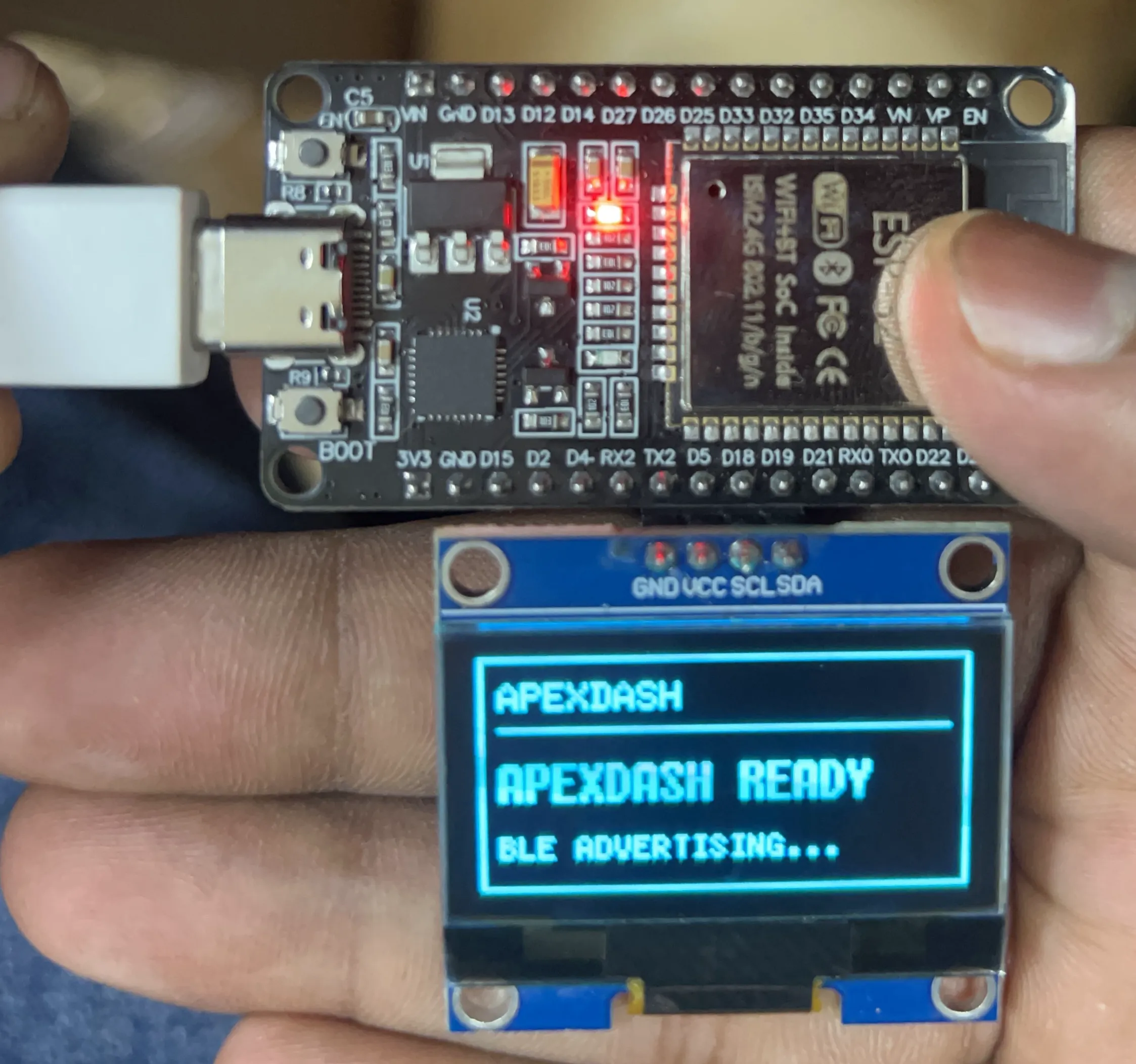OLED ready screen